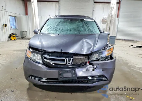 2014 Honda Odyssey Exl from USA, damaged, VIN 5FNRL5H67EB060855